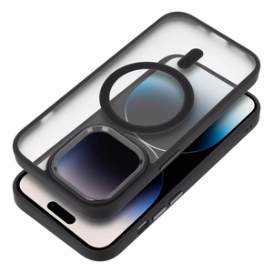 Чехол для iPhone 17 Matte Mag Cover совместимый с MagSafe чёрный