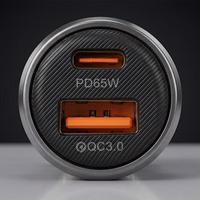 Blavec Auto lādētājs BS-05B Nitro - USB + Type C - QC 3.0 18W PD 65W (CCBS05BN-UCB) melns