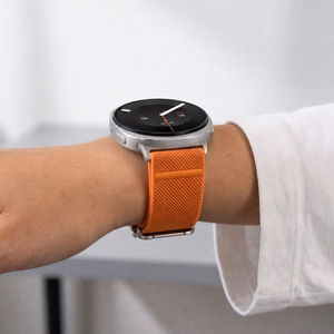 Tech-Protect Nylon Clasp siksniņa modelim Samsung Galaxy Watch 40/44/46 mm – oranža