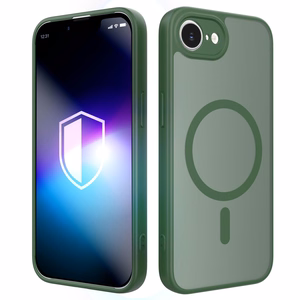 3mk Misty MagCase maciņš iPhone 16E / 17E - zaļš