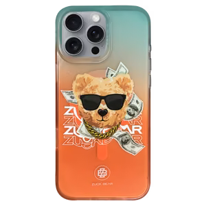 ZUCK BEAR HAROLD IPHONE 16 ORANGE