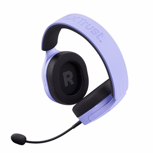Trust GXT 491P FAYZO austiņas vadu un bezvadu galvas lente spēļu USB Type-A Bluetooth melnas, violetas
