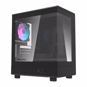 Darkflash DB330M Computer Case + 3 Fans (Black)