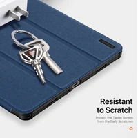 Korpuss Dux Ducis Domo Samsung X210/X215/X216 Tab A9 Plus 11.0/X230/X235/X236 Tab A11 Plus 11.0 tumši zils