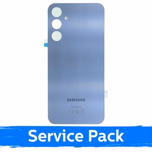 Aizmugurējais vāks saderīgs ar Samsung A256 A25 5G / Optimistic zils / (Service Pack)