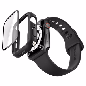 Spigen Thin Fit 360 maciņš modelim Apple Watch 44 mm – melns