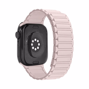 Mobilize silikona pulksteņa siksniņa - magnētiska - Apple 38/40/41mm - rozā