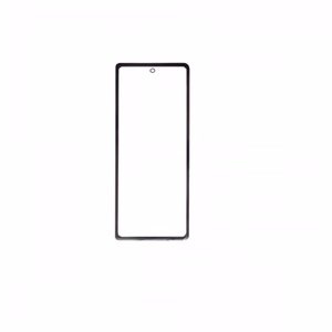 Outer Screen Glass Saderīgs ar "Pro+" Samsung G916 Fold 2 Melns