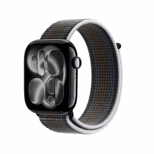 Спортивный ремешок Crong Nylon для Apple Watch, 44/45/46/49 мм, Midnight Run