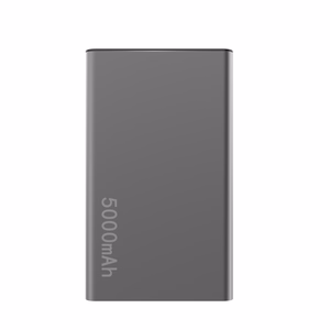Setty Recycling portatīvais lādētājs 5000 mAh 12W pelēks QRPB5-12-18