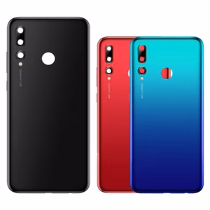 Aizmugurējais vāciņš Saderīgs ar Huawei P Smart Plus 2019 / Zils / (ar camera lens) HQ