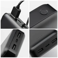 Portatīvais lādētājs Blue Star 20000 mAh 2.1A W2015 melna