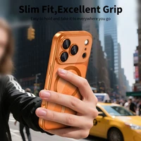 Tech-Protect MagFlex MagSafe maciņš iPhone 17 Pro caurspīdīgs oranžs