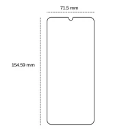 Aizsargstikls 2,5D Samsung Galaxy A25 5G