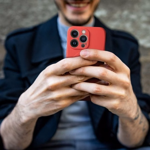 Maciņš "Silicone Mag Cover" priekš Samsung S948 S26 Ultra sarkans