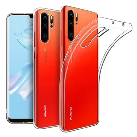 Viedtālruņa apvalks ULTRA SLIM 0,3 mm HUAWEI P30 Lite - caurspīdīgs