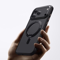 Tech-Protect MagRing Magnētiskais viedtālruņa apvalks iPhone 17 Pro Max - Matēts melns