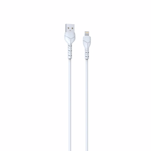 Devia kabelis Kintone V2 EC406 USB - Lightning 1,0 m 2,1A balts komplekts 30 gab.