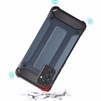 Hibrīda bruņu viedtālruņa apvalks Samsung Galaxy A36 - sudraba