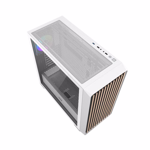 Darkflash DS900WD ATX datora korpuss (balts) + 4 ventilatori