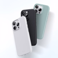 Benks magnētiskais Vita Pro silikona viedtālruņa apvalks Iphone 16 Plus, melns