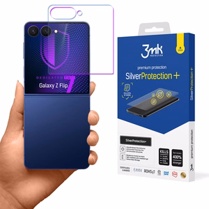3mk SilverProtection+ – tālruņa ekrāna aizsargs modelim Samsung Galaxy Z Flip 7