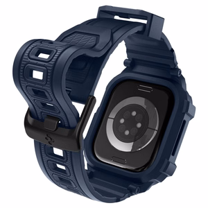 SPIGEN RUGGED ARMOR “PRO” V2 APPLE WATCH 10 / 11 (42 MM) tumši zils