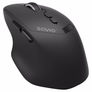 Savio MB-06 pele, universāla abām rokām, Bluetooth, 3800 DPI