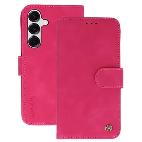 Wonder Fancy viedtālruņa apvalks Samsung Galaxy S25, fuksijas krāsas