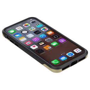 Zizo Star Diamond Hybrid vāciņš ierīcei iPhone X, zelta krāsā un melns