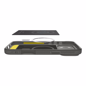 Spigen Rugged Armor Mag Magnētiskais viedtālruņa apvalks iPhone 17 Pro Max - pelēka