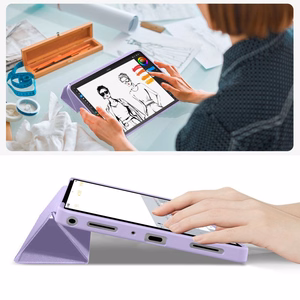 TechProtect SmartCase macins priekš Samsung Galaxy Tab A9+ / A11+ Plus 11.0 X210 / X215 / X216 / X230 / X235 / X236 - Violets