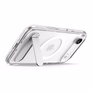 Spigen Ultra Hybrid "S" Magnētiskais viedtālruņa apvalks iPhone 17 Air - Caurspīdīgs un balts
