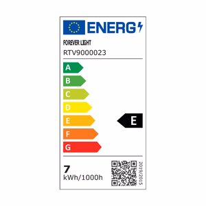 Forever Light LED Bulb E27 G45 7.2W 840lm 4000K class E