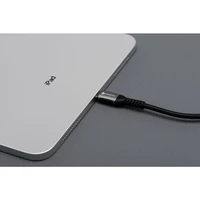 FORCELL F-ENERGY C259 kabelis Type C uz Lightning PD 3A 27W Cafule 0,25 m melns