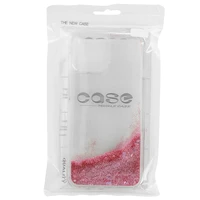 Viedtālruņa apvalks Liquid Heart Iphone 11 Pro rozā zelta krāsas