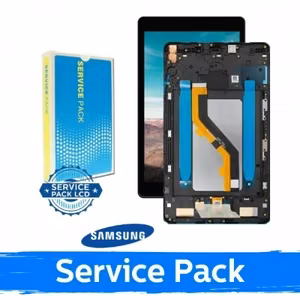 LCD displejs saderīgs ar Samsung T295 / T290 Tab A 8.0'' melns (Service Pack)