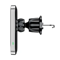 Tech-Protect MM15W-V9 automašīnas turētājs ar MagSafe paneļa un gaisa ventilācijas stiprināšanai 15W - melns