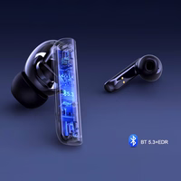 Blavec Bluetooth TWS austiņas BW-03 Infinity Pro ANC+ENC (BW03IP-B) melnas