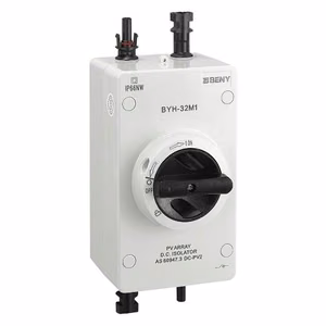 BENY BYH-32M1 fotoelektrisko sistēmu līdzstrāvas atdalītājs, 4P, 32 A, 1000 V DC, MC4, IP66