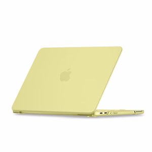 Tech-Protect Softshell maciņš priekš MacBook Neo 13 2026 - matēti dzeltens