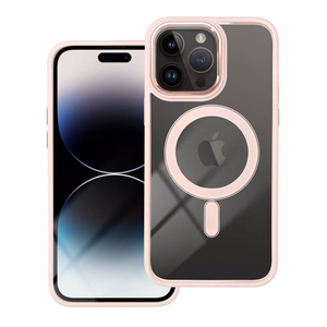 COLOR EDGE MAG COVER viedtālruņa apvalks saderīgs ar Magnētisko IPHONE 17 rozā