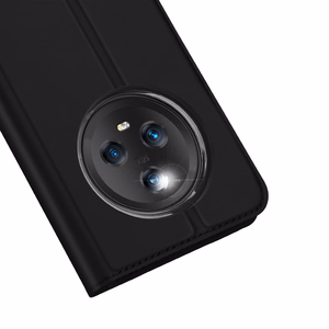 Dux Ducis Skin Pro чехол для Honor Magic5 флип-обложка карточный кошелёк подставка чёрный