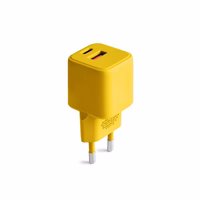 COLORUM wall lādētājs USB-A + USB-C PD 30W CLS30-AC-05 xYellow