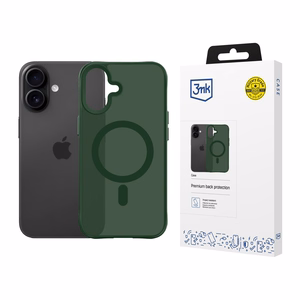 3mk Smoke MagCase priekš iPhone 17 zaļš-caurspīdīgs