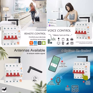 TUYA viedais automātslēdzis, 3P+N, Wi-Fi, RS485, 63A