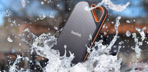 SanDisk Extreme PRO Portable 1 TB USB Type-C 3.2 Gen 2 melns portatīvais SSD