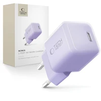 Tech-Protect NCM25 USB-C PD 25W sienas lādētājs - violets