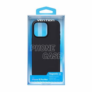 Vention KUFB0-40 силиконовый чехол для iPhone 15 Pro Max (чёрный)