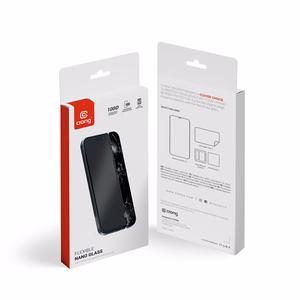 Crong Nano Glass neplīstošs hibrīdstikls ekrānam iPhone 16 Pro